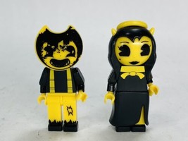 Lot of 2 Bendy &amp; the Ink Machine Buildable Figures Sammy Lawrence Alice Angel - £7.87 GBP