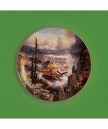 Where Eagles Soar Grand Canyon Collectors Plate Eagle-Canyon-Cougar Vint... - $14.00