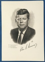 John F Kennedy Photo 5x7 Card Stock Facsimile Signed Ask Not Quote Art Craft - £67.30 GBP