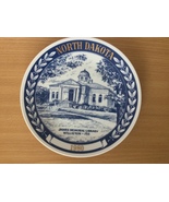 1980 North Dakota plate-Royal blue chateau -tidemark Co-James memorial l... - £39.96 GBP