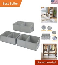 Multipurpose Foldable Storage Bins - Trapezoid Design for Stylish Organi... - $27.99