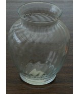 Nice Gently Used Glass Vase, GREAT SWIRL PATTERN  GOOD CONDITION GREAT VASE - £11.89 GBP