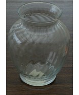 Nice Gently Used Glass Vase, GREAT SWIRL PATTERN  GOOD CONDITION GREAT VASE - $277.58 MXN