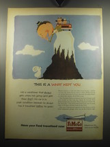 1957 Ford Motor Company Ad - This is a what kept you - £14.50 GBP
