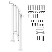 VEVOR Double-column Handrails for Outdoor, 1-2 Step Stair Hand Rail Kit,... - $40.99