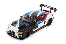 BMW M4 GT3 1/24 Scale Diecast Model by Showcasts - Racing Livery - White... - $29.69