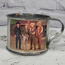 Vintage PONDEROSA RANCH Nevada BONANZA Metal Tin Cup. - £9.33 GBP