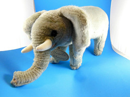 Russ Berrie Yomiko Elephant Classic 13&quot; Elephant Plush Stuffed animal Toy - £14.27 GBP