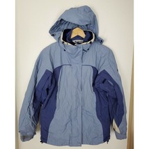 Columbia Women&#39;s Small S Blue Double Layer Winter Coat Fleece Jacket Zip... - €16,19 EUR