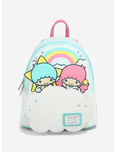 Loungefly Sanrio Little Twin Stars Kiki &amp; Lala Mini Backpack - £117.33 GBP