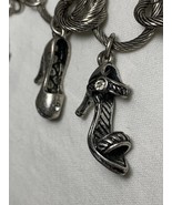 Shoe Charm Bracelet -  Pumps Heals Wedge Flat Gladiator 7.5&quot;  7 Charms - $23.61 CAD