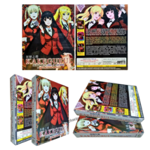 Kakegurui Season 1+2 Vol .1 -24 End + The Movie Anime Dvd English Dubbed - £30.68 GBP