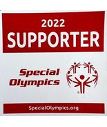 Special Olympics Supporter Refrigerator Magnet Athletics 2022 Red White E55 - $371.27 MXN
