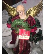December Home Christmas Angel/ Tree Topper Decor - $22.77