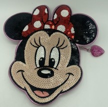 Tokyo Disney Resort Minnie Mouse sequins Pass case Coin case Pouch TDR - $22.91