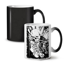Rock Skull Raven Skeleton NEW Colour Changing Tea Coffee Mug 11 oz | Wellcoda - £16.07 GBP