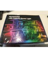 Outdoor LED Colorful Eaves Light 40 Feet - Multiple Colors - €26,89 EUR Outdoor LED Colorful Eaves Light 40 Feet - Multiple Colors - €26,89 EUR