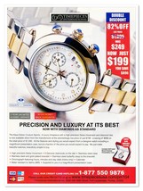 Klaus Kobec Couture Sports Watch 2010 Full-Page Print Magazine Jewelry Ad - $9.70
