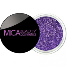 MICA BEAUTY Mineral Body &amp; Eye Shadow Glitter PURPLE 216 Full Size 2.5g NeW - £15.40 GBP