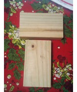 Wood Blocks Treated 2&quot; X 4&quot; X 6&quot; Wood Treated Block 5 Piece Lot Building... - £28.31 GBP