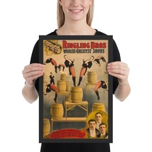 Barnum and Bailey Vintage Framed Reprint poster - £43.96 GBP