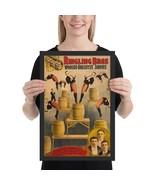 Barnum and Bailey Vintage Framed Reprint poster - £43.26 GBP