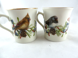Lenox Mug Cup Catherine McClung Christmas Birds Winter Greetings - $21.77