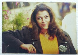 Bollywood Actor Miss World Aishwarya Rai Bachchan Original Postcard Post card - £15.72 GBP