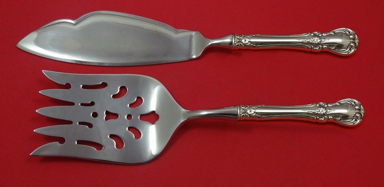 Old Master by Towle Sterling Silver Fish Serving Set 2 Piece Custom Made HHWS - $147.51