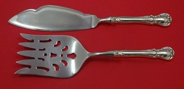 Old Master by Towle Sterling Silver Fish Serving Set 2 Piece Custom Made HHWS - £118.27 GBP