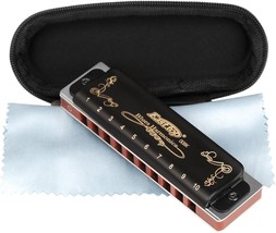 Easttop Professional Harmonica Blues Key Of C 10 Hole 20 Tone Heavy Duty With - £29.02 GBP