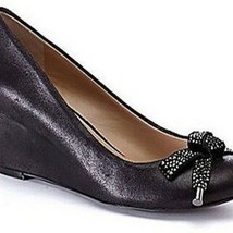 Arturo Chiang Women&#39;s Black w/ Bow Wedge Shoes Size 7.5 - £27.69 GBP