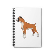 Boxer Spiral Notebook - Ruled Line - $13.00