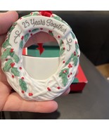 Hallmark Keepsake Ornament Photo Holder Twenty-Five Years Together 1989 ... - €8,10 EUR