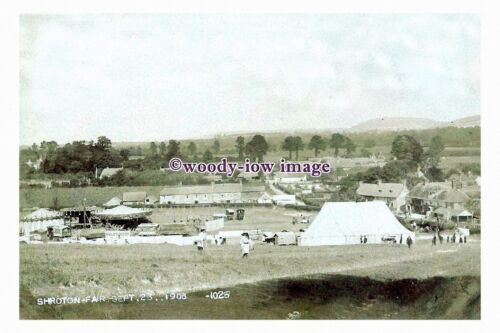 rt0307 - Shroton Fair , Dorset in 1908 - print 6x4 - $2.80