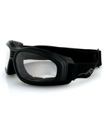 Balboa BT2001C Touring Black Frame 2 Goggle - Anti-Fog Clear Lenses - $901.18 MXN