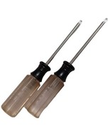 Lot of 2 Vintage Craftsman USA  WF 41474 41475 T15 T20 Torx Screwdrivers - $8.86
