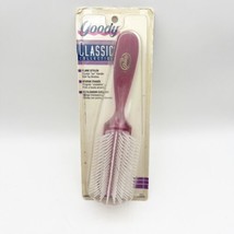 Vintage Goody Flare Style Red Crystal Ice Brush 9903 Ball Tip Bristles NOS - £38.56 GBP