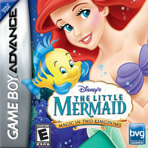 Little Mermaid Magic In Two Kingdoms GBA Great Condition Fast Shipping - $8.74