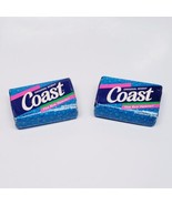 VTG 2Ct- Coast Original Scent Refreshing Deodorant Bar Soap Bars - 5oz NOS - $330.46 MXN