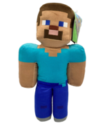 Steve Minecraft Plush Toy Large 13.5 inch NWT - $17.63