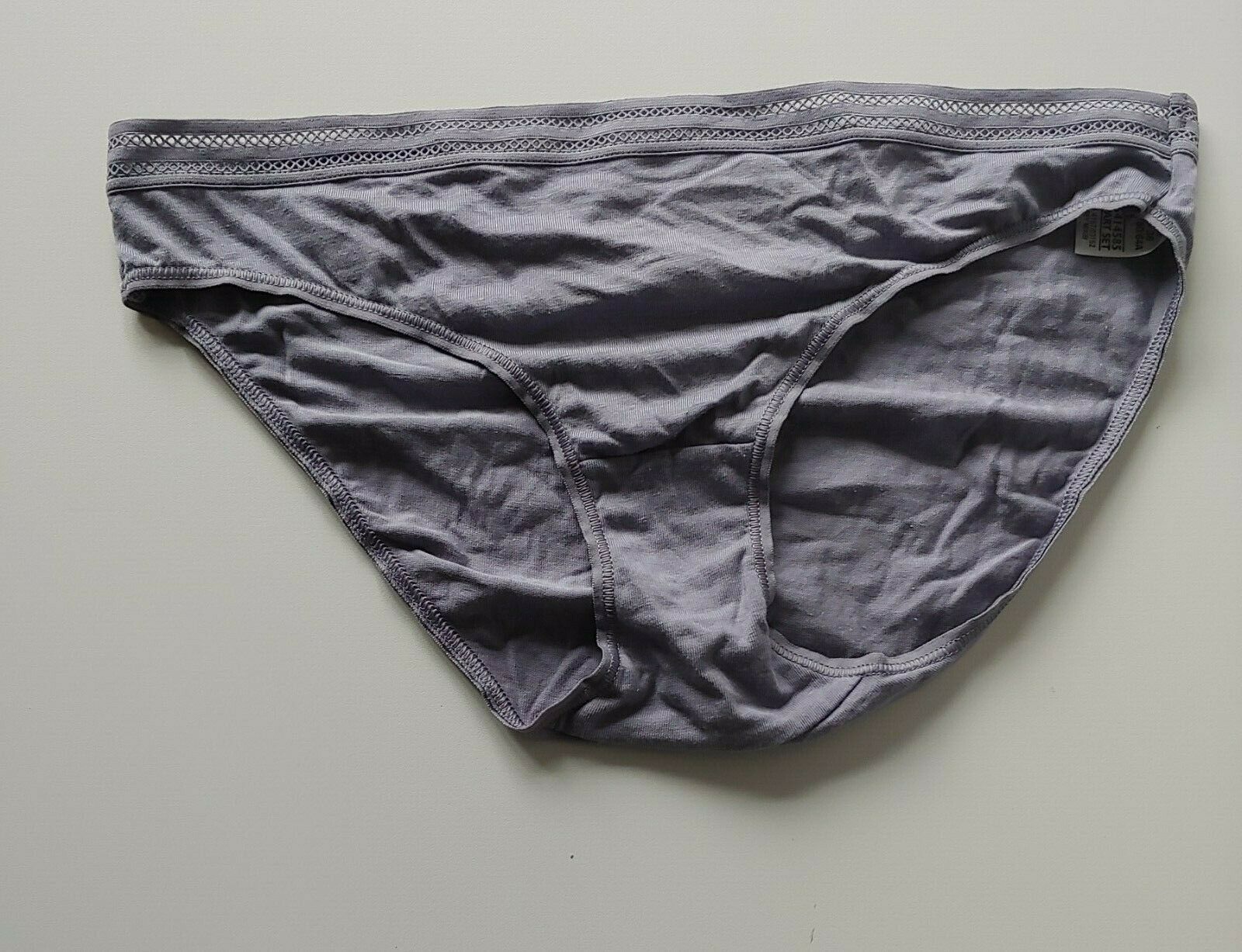 Ladies EX M&amp;$  Grey Mix  Lace trim Rich High Rise Leg Kinicker Size 10-22 - $6.83