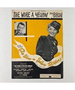 She Wore a Yellow Ribbon Sheet Music 1949 John Wayne, Joanne Dru - £13.22 GBP