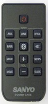 New Sanyo Remote WIR113001-FA05 Sound Base FWSA205E - £22.79 GBP