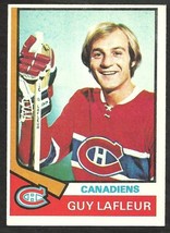 Montreal Canadiens Guy Lafleur 1974 Topps # 232 - £7.07 GBP