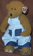 Carlton Beanie Baby Jointed Bear New Brown Ty Classic 16&quot; 1996 Retired - £19.59 GBP