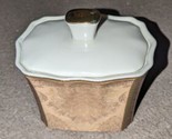 CROSCILL~&quot;Townhouse&quot;  covered Jar Bath accessory Nice Condition - $29.69