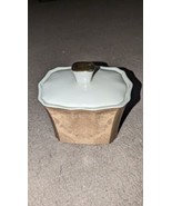CROSCILL~&quot;Townhouse&quot;  covered Jar Bath accessory Nice Condition - £23.29 GBP