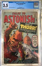 Tales to Astonish #16 (1961) CGC 3.5 -- Thorr story; Jack Kirby &amp; Steve ... - £173.83 GBP