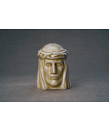 Handmade Mini Keepsake Urn &quot;The Christ&quot; - Light Sand | Ceramic - £95.09 GBP+
